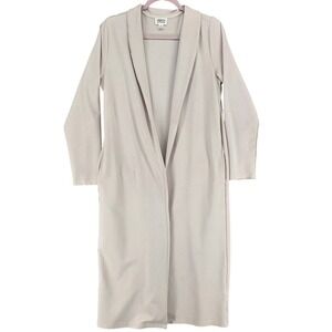 The Drop Cellajaneblog Women Medium Open Front Long Sleeve Cardigan Shawl Collar